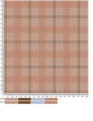 Plaid check tartan seamless pattern illustration.