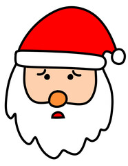 Disappointed Santa