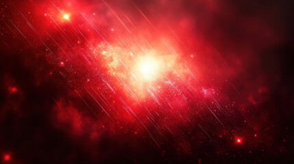 Obraz premium Red background with subtle diagonal lines and a glowing central highlight
