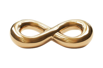 Symbolizing eternity isolated infinity sign on for graphic design