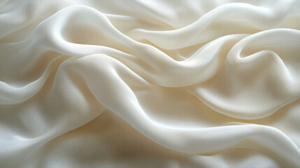 Fototapeta premium Textured background resembling soft fabric folds in muted cream and beige tones