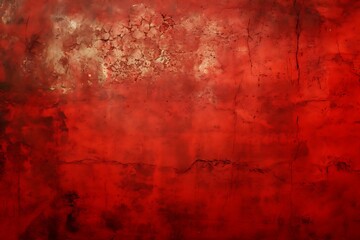 Abstract red grunge background texture
