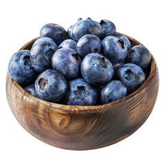 Fototapeta premium A Delightful Bowl of Fresh Blueberries Ready to Be Enjoyed in Sweet Treats or Healthy Snacks for All Fruit Lovers Everywhere