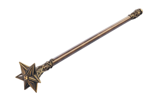 Enchanting magic wand symbol on for artistic inspiration