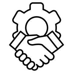 Partner  Icon Element For Design