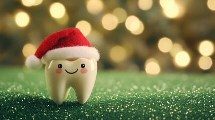 Santa Hat Tooth