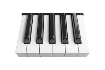 Piano symbol front view graphic design minimalist environment visual concept for seo impact