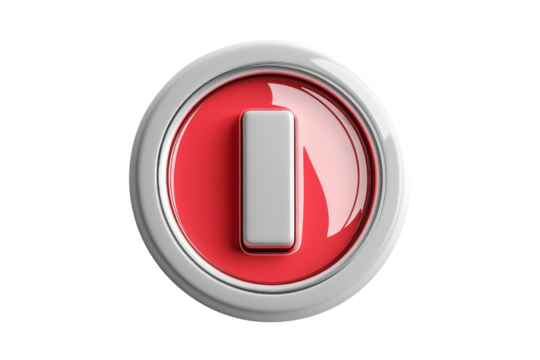 Power button symbol a for graphic design and technology use