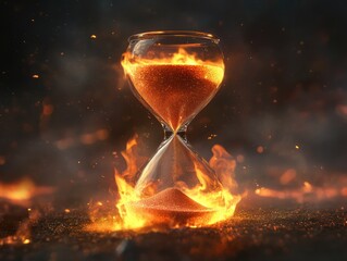 Fire Hourglass