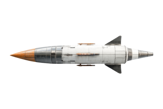 Rocket symbol for front view design concept