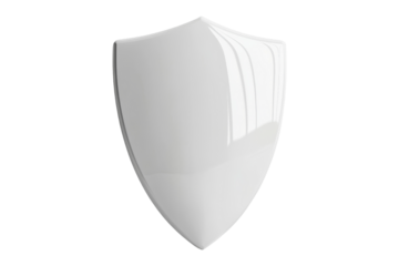 Symbolic shield for graphic design minimalist style front view creative concept