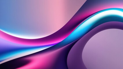 Obraz premium Vibrant Abstract Wave Design with a Play of Colors