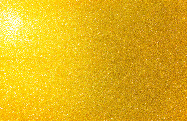 Abstract gold glitter texture background, festive season background, blank gold glitter pattern background