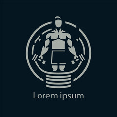 Dynamic gym logo