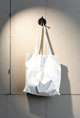Blank Tote Bag Mockup