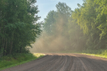 Morning road