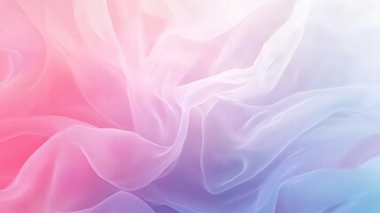 Obraz premium Serene Pastel Gradient Background with Soft Shapes