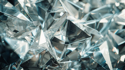 abstract crystal background