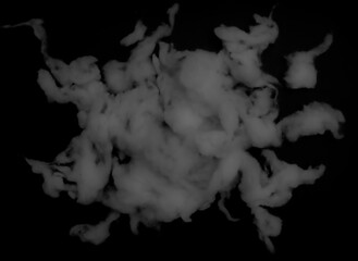 Clouds, clouds, smoke, flames, explosions, floating, stardust, dust, materials, melting, gases,...