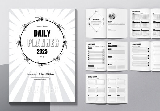 Planner Template Layout