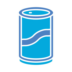Fototapeta premium Can Icon