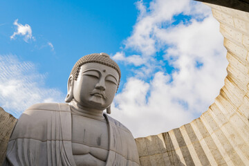 Hill of the Buddha, Hokkaido - Japan. A landmark near the Sapporo City, taken with fish eye lens. So many people visit from Thailand, India, China, and other countries.