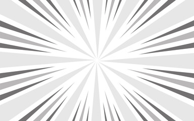 Obraz premium Radial Lines Abstract Background. manga and anime vector comic illustrations.