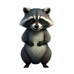 Obraz premium close up of a raccoon