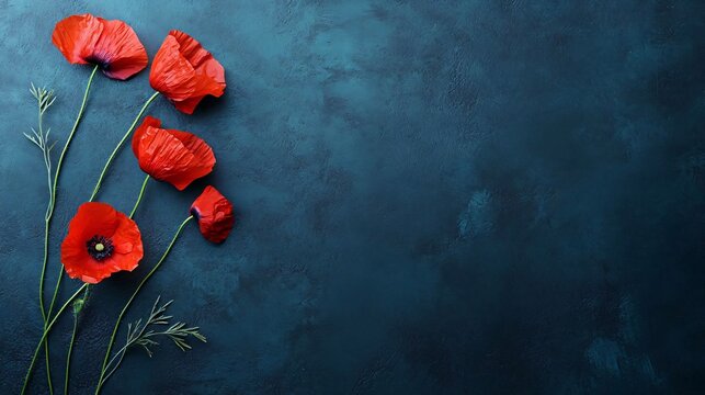 memorial day background with free copy space for honoring traditions