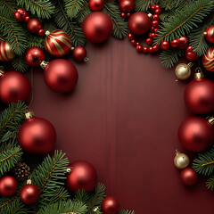 Merry Christmas and happy New Year background