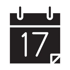 Glyph 17th date Celebration Icon