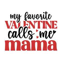 Valentine's Day Saying SVG Design