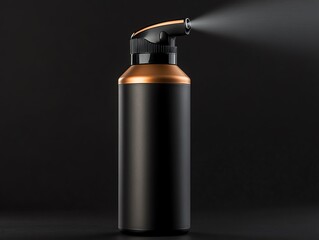 Sprayon body bronzer with a sleek aerosol design