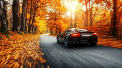 Fototapeta premium driving on the road