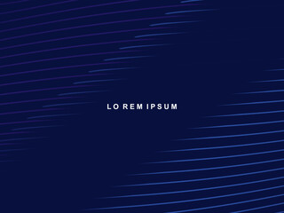 Premium background design with diagonal dark blue stripes pattern. Vector horizontal template for digital lux business banner, contemporary formal invitation, luxury voucher, prestigious gift certific