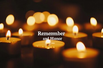 Elegant Candle Lighting Background for Worldwide Candle Lighting Day, Christmas, and Hanukkah Holiday Designs