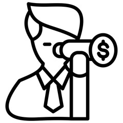 Financial Monitoring Icon