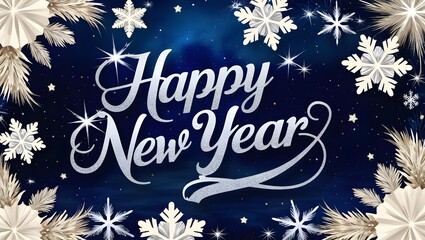 christmas card with christmas tree