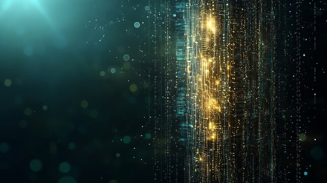 Conceptual Visualization of AI Powered Business Intelligence Solutions