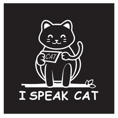 Cat svg t shirt vector design