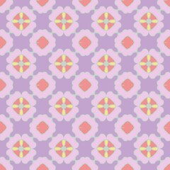 seamless background with flowers