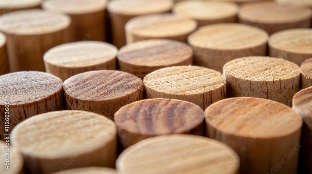 Poster An artistic composition of assorted wine corks forms a textured backdrop, evoking a sense of warmth and charm suitable for social events and intimate gatherings, enhancing the atmosphere