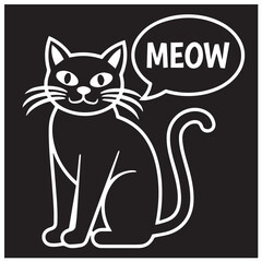 Cat svg t shirt vector design