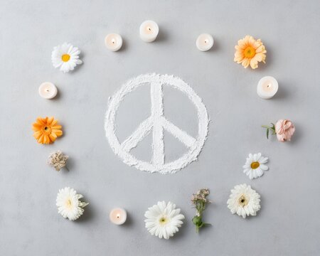 Peace and Remembrance Celebrating Human Rights Day, Christmas, and Thanksgiving with Chalk Art