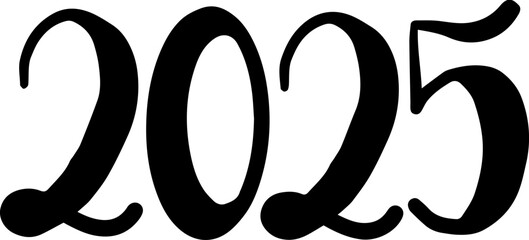 2025 new year illustration