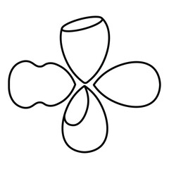 Hand Drawn Cute Cosmetics Coloring Book Vector Illustration. Bold and Easy Coloring Page for Adults and Kids. Coloring Sheet for Stress Relief and Relaxation