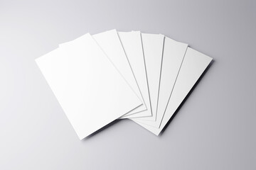 Businesscard mockup（名刺複数枚モックアップ ｜ グレー背景モックアップ）