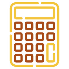 Stylish Calculator Icon for Digital Use