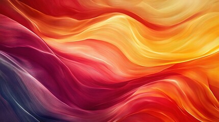 Obraz premium Abstract Flowing Gradient Shapes in Bold Colors and Textures