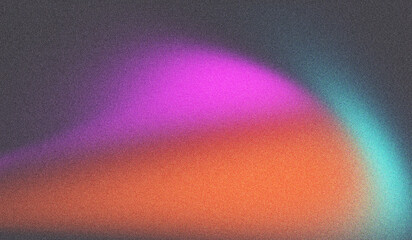 Abstract vibrant gradient background with textured effect, featuring pink, orange, and teal hues.